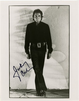 Johnny Cash Signed 8x10 (JSA)